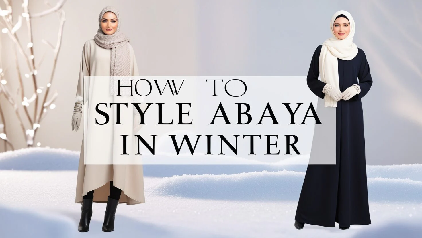 Abaya Winter Fashion